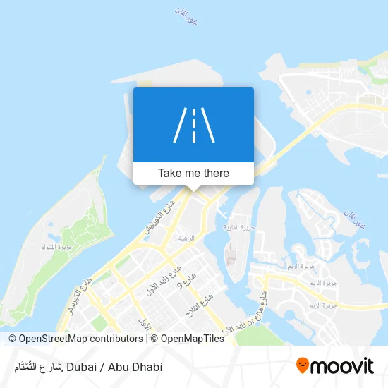 شارع التَّمْتَام map
