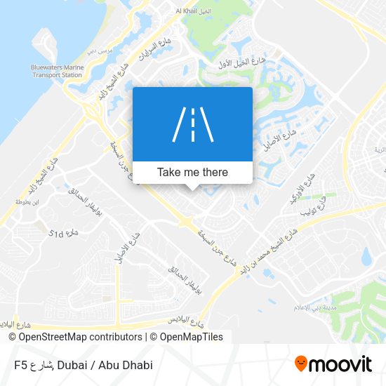 F5 شارع map