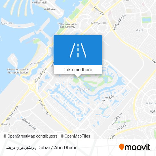 مونتجوميري دريف map