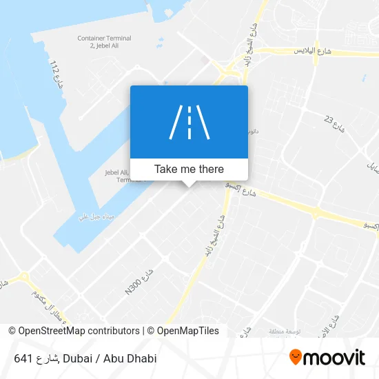 شارع 641 map