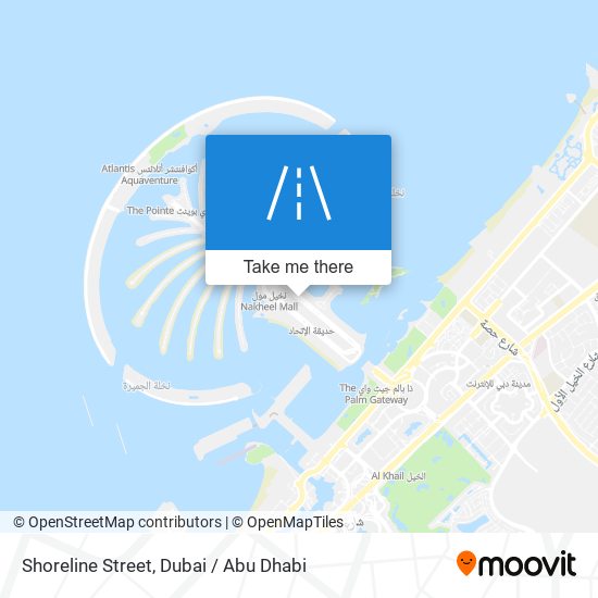 Shoreline Street map