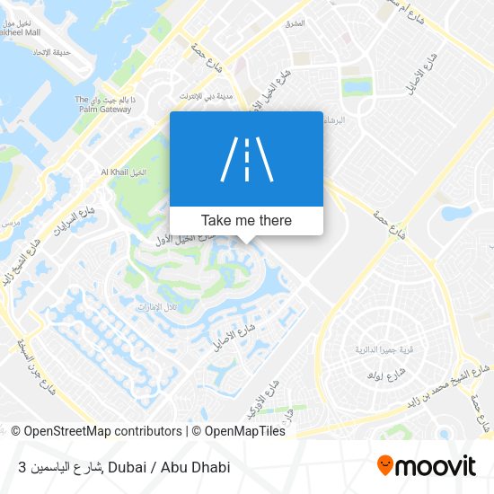 شارع الياسمين 3 map