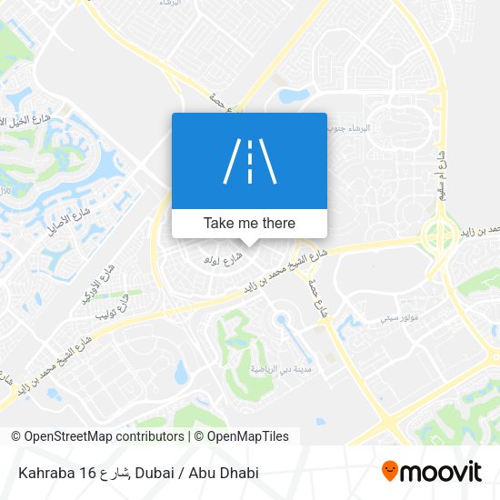 Kahraba شارع  16 map