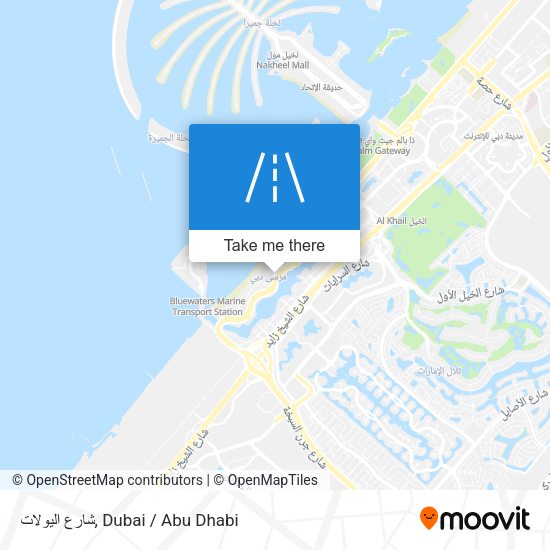شارع اليولات map