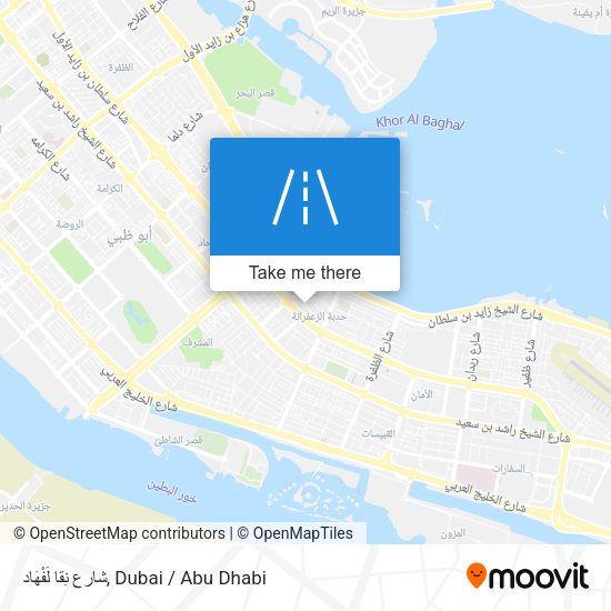 شارع نِقا لَفْهَاد map