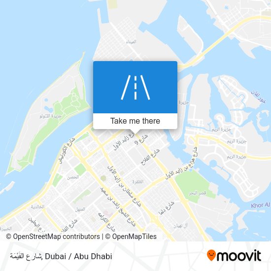شارع الفَيْمَة map