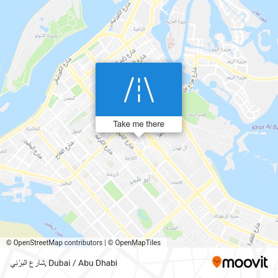 شارع البَرْنِي map