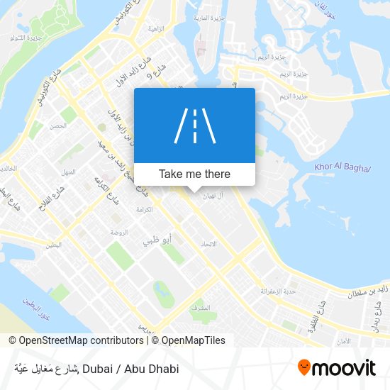 شارع مَغايل عَيَّة map