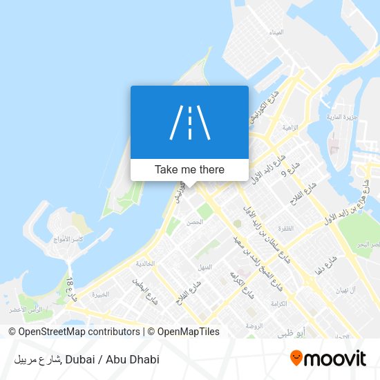 شارع مرييل map