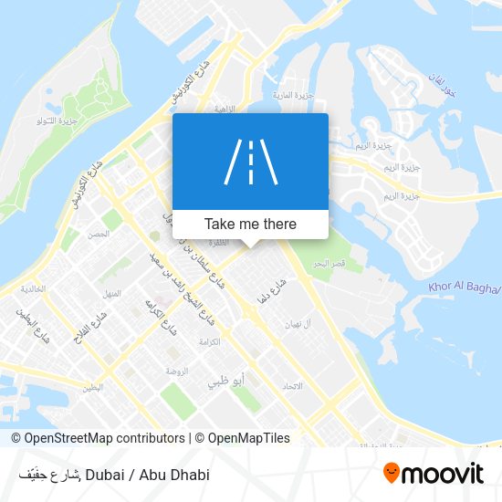 شارع حِفَيّف map