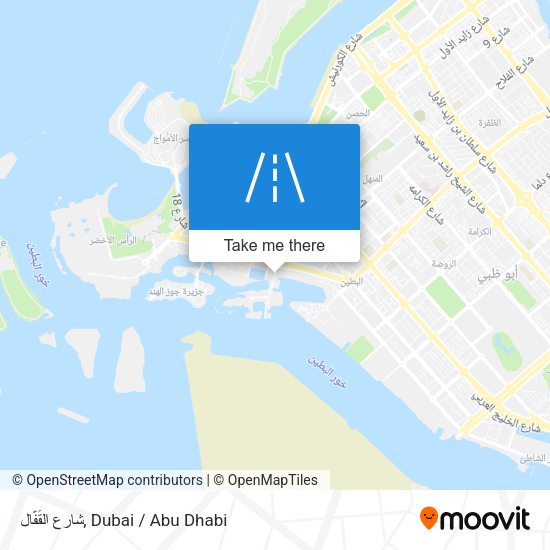 شارع القُفَّال map