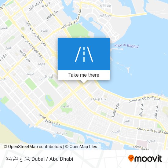 شارع الشُّوَيْمَة map