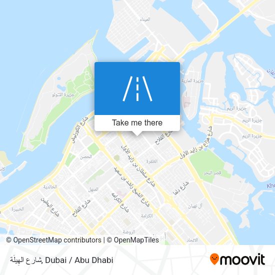 شارع الهِيلَة map