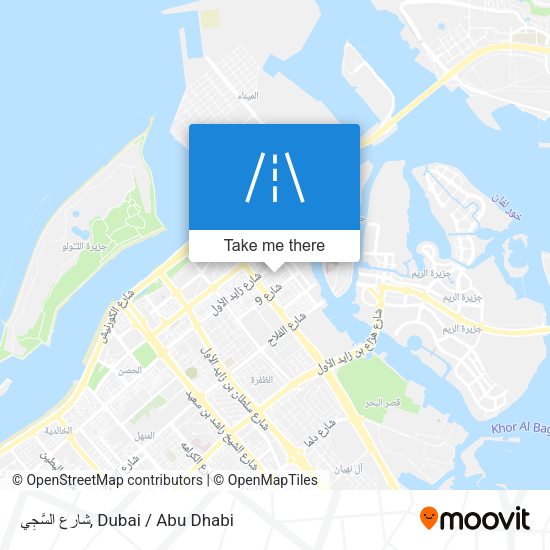 شارع السَّجِي map
