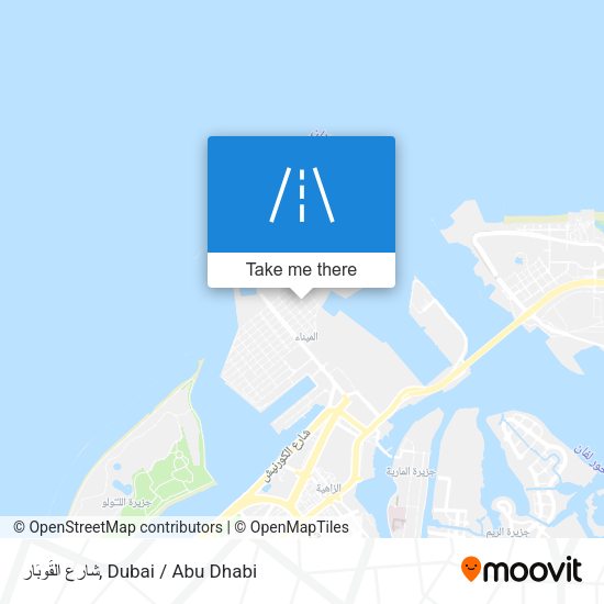 شارع القُوبَار map