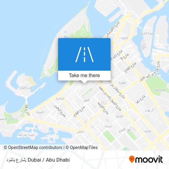 شارع يَامُود map