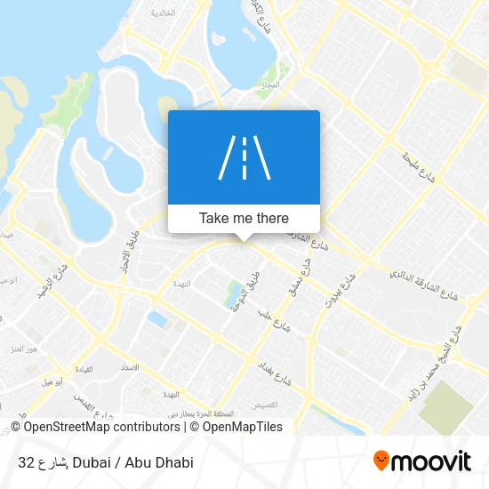 شارع 32 map