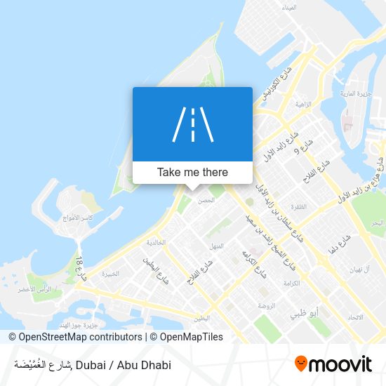 شارع الغُمَّيْضَة map