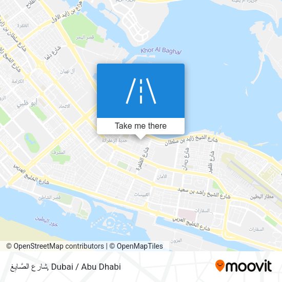 شارع الصَّايِغ map