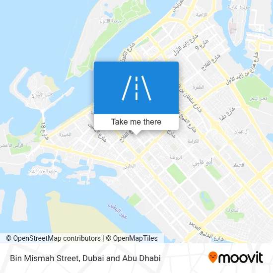 Bin Mismah Street map