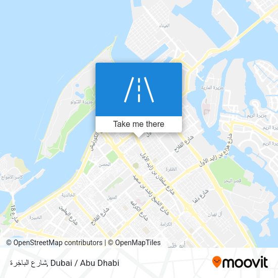 شارع الباخِرة map