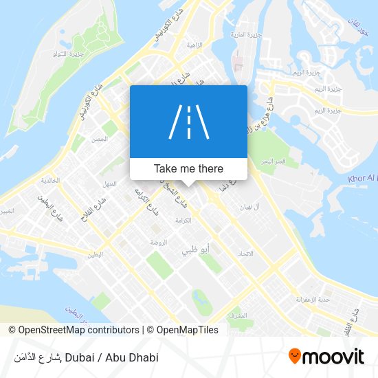 شارع الدَّامَن map