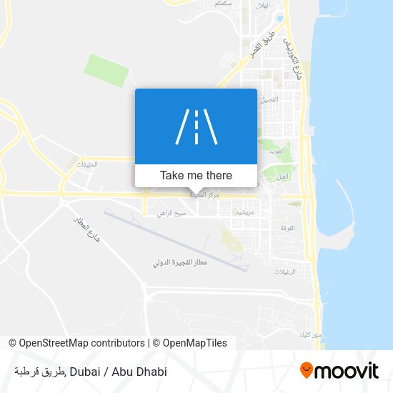 طريق قرطبة map