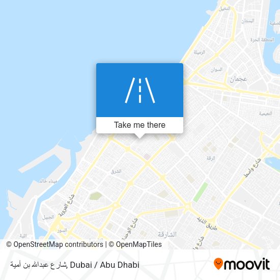 شارع عبدالله بن أمية map