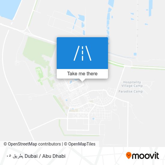 طريق ٠٥ map
