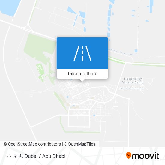 طريق ٠٦ map