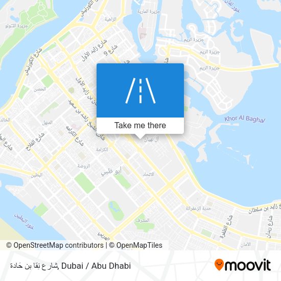 شارع نِقا بن حَادة map