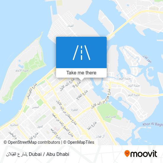 شارع القِبْلان map