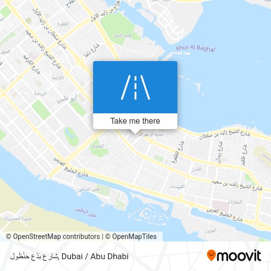 شارع بَدْع حَنْظُول map