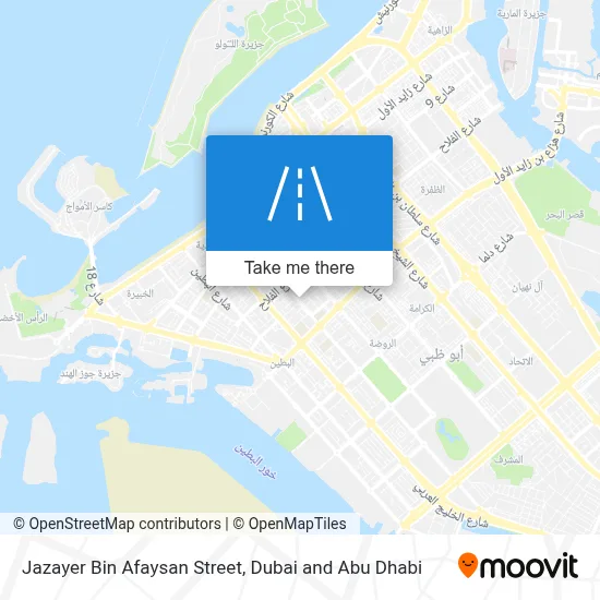 شارع جَزَايِر بِن عِفَيصَان map