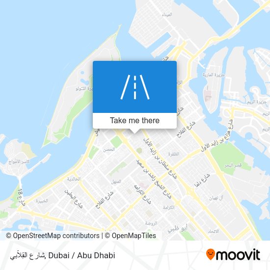 شارع القِلاَّبي map