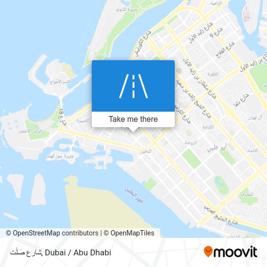 شارع صَلْت map