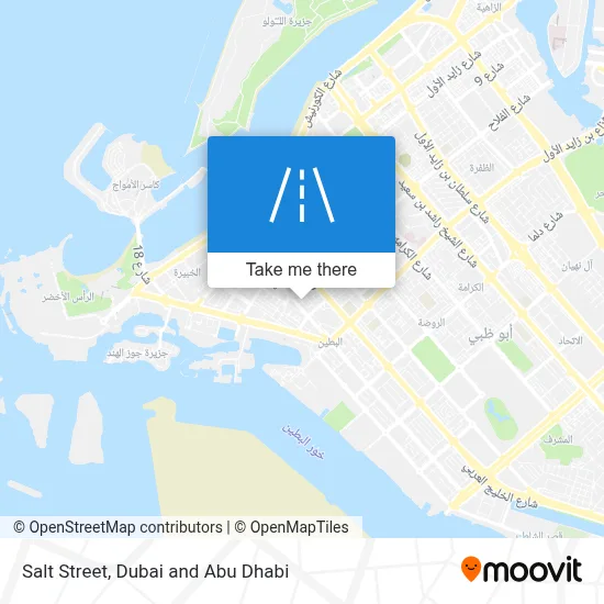 Salt Street map