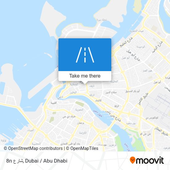 8n شارع map