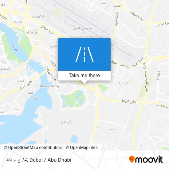 شارع الرباط map