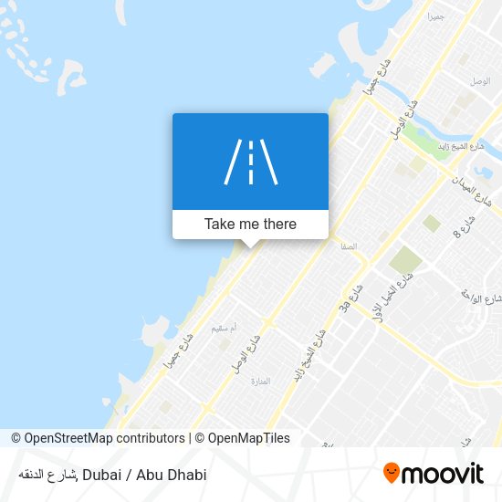 شارع الدنقه map