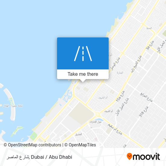 شارع الماصر map