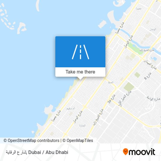 شارع الرقاية map