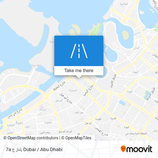 7a شارع map