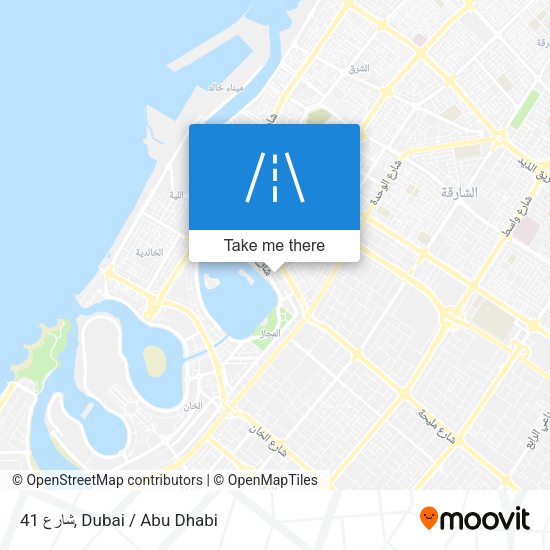 شارع 41 map