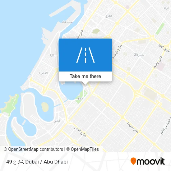شارع 49 map