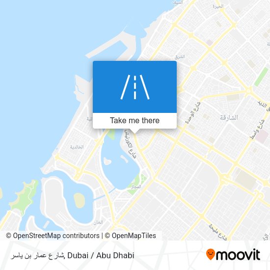 شارع عمار بن ياسر map