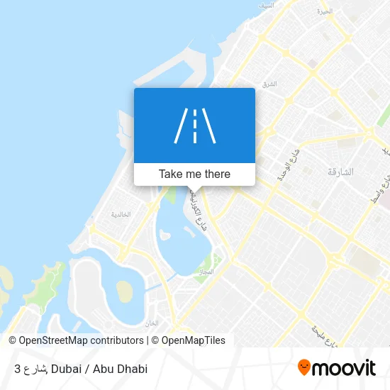 شارع 3 map
