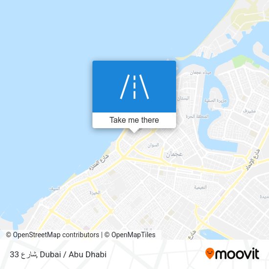 شارع 33 map