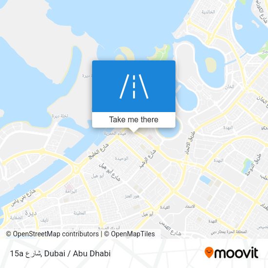 15a شارع map
