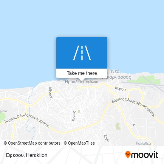 Εφέσου map